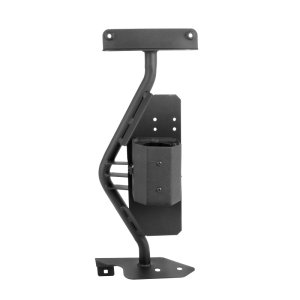 Jeep Wrangler JL Jack Mount - Front - Go Rhino - El Gato - Textured Black - `18-`24